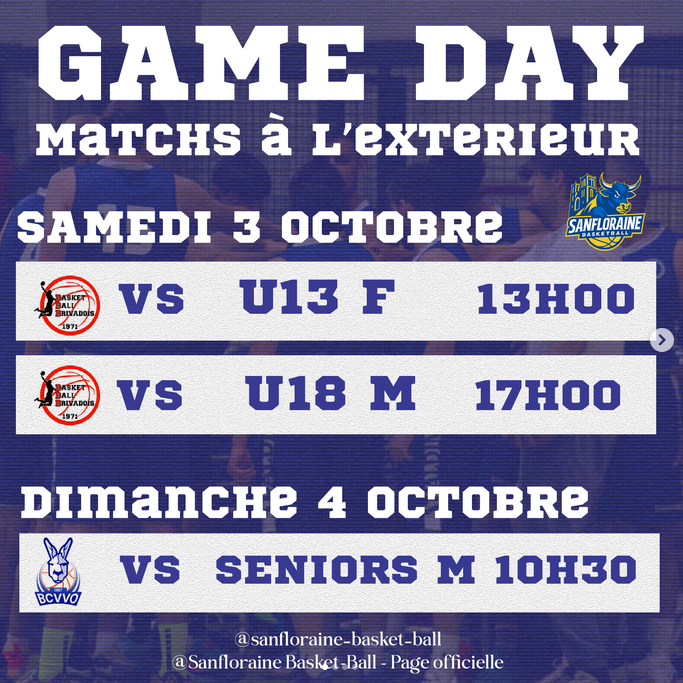 Matchs Extérieurs