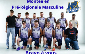Montée en Pré-Régionale Masculine