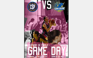 8ème de finale Seniors féminines / samedi 23 mai à 18h à Besserette
