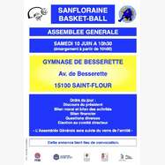 AG Sanfloraine Basket-Ball & section basket La Sanfloraine
