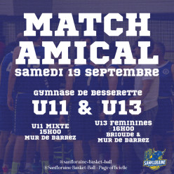 Matchs U11 & U13